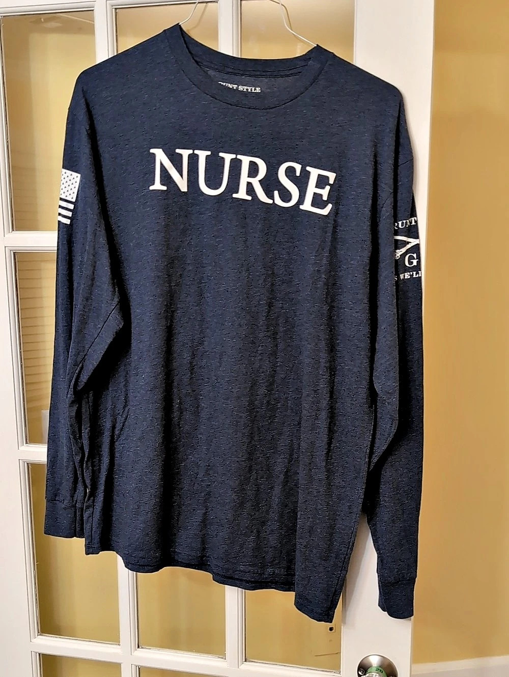 Grunt Style Nurse Defined Long Sleeve Shirt XL